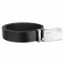 Men's Genuine Leather Belt |Buckle- Black